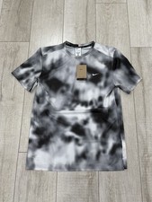 Nike Dri-FIT ADV Running Division Black Breathe Shirt HJ4148-010 Men's Small NWT