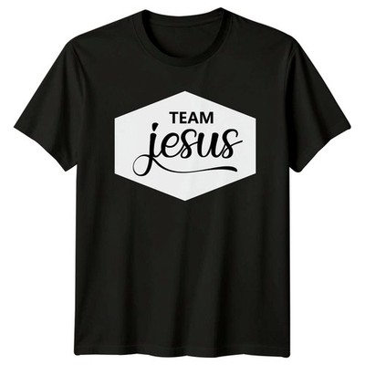 Team Jesus T-Shirt religiös christlich Geburtstag Geschenk für Sie und Ihn