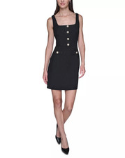 KARL LAGERFELD PARIS Tweed Sheath Dress MSRP 169 Size 6 3A 2966 New