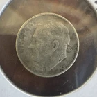 1948 Roosevelt Dime Circulated US 10¢ Coin, 90% Silver