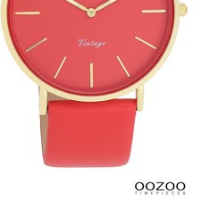 Orologio Donna Oozoo Vintage Con Cinturino In Rete Metallica E Quadrante Ovale
