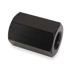 Te-Co 41506 Coupling Nut, 5/8"-11, Steel, Grade 5, Black Oxide, 1-5/8 In Lg,