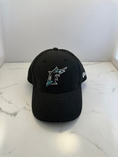 Florida Marlins New Era Youth Hat- Black- Adjustable