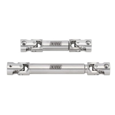 INJORA 23g Stainless Steel Drive Shafts for 1/18 RC 7 x 10 x 2 cm, Silver