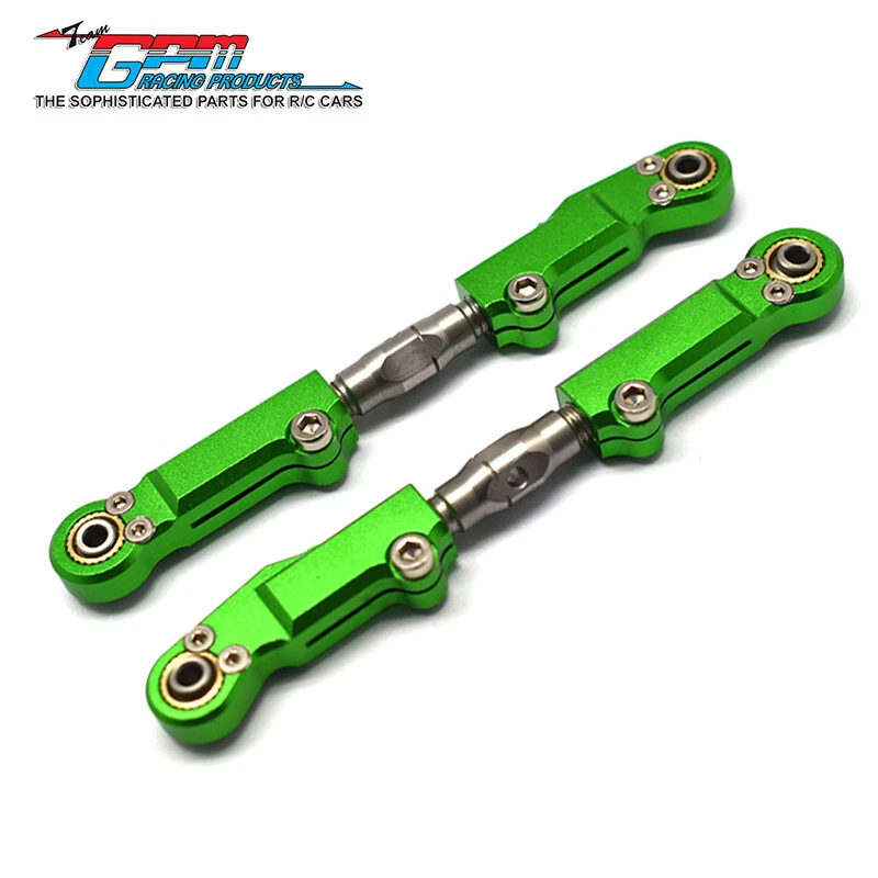 GPM Aluminum+Stainless Steel Rear Upper Arm Tie Rod For TEAM CORALLY 1/10 - Image 3 of 4