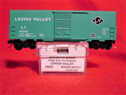 Coche de caja MTL 24020 LEHIGH VALLEY 40' sin RW #66205 'COMO NUEVO' ESCALA N | Zustand: New