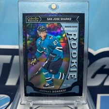 2015-16 OPC Platinum #M16, JOONAS DONSKOI SSP RC🔥🔥🔥Black Ice Rookie /99