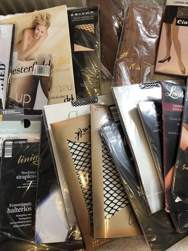 Vintage Tights, Stockings/Hold Ups Job Lot. Some Packages Are Damaged-AS SEEN - Picture 3 of 5