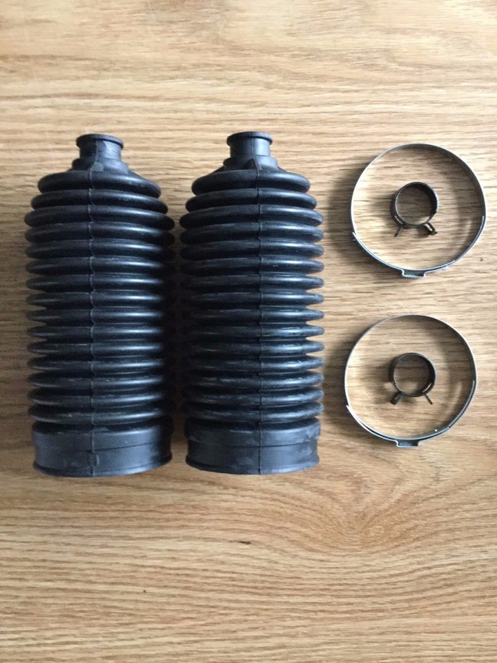 Kit Soffietti Cremagliera 6 Pezzi Per Acura Vigor 1992-94 – 2 Soffietti + 4 Fascette, Sostituzione Diretta - 2