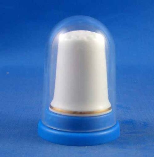 Birchcroft Thimbles Pair -- Asterix & Obelix -- Free Dome Gift Boxes - Picture 2 of 3