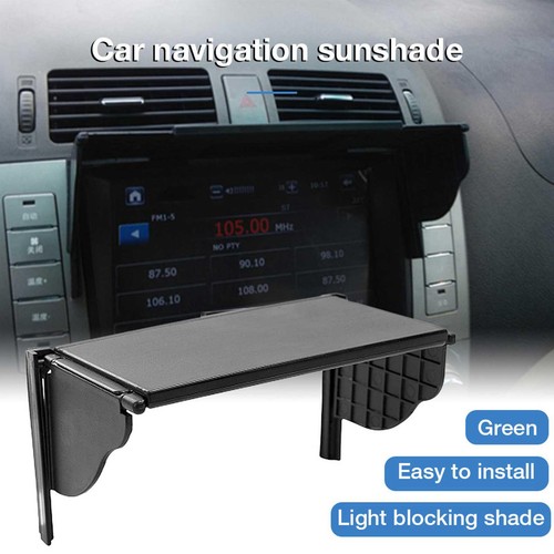 GPS Navigator Sun Shade Visor Car Visor Glare Vision Shield For 5.5-10In Screen
