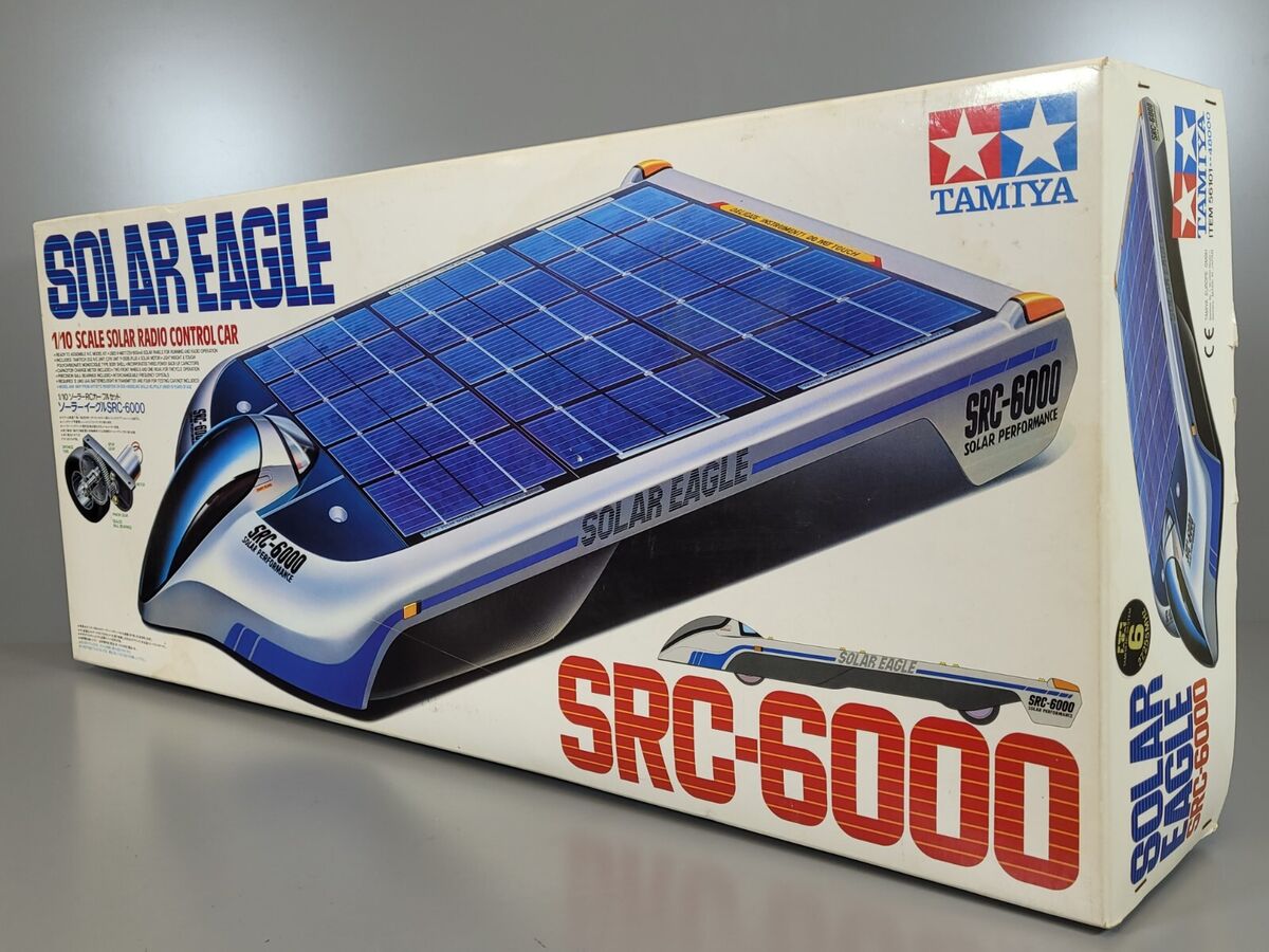 Rare New Tamiya Solar Eagle 1/10 SOLAR Powered RC Car SRC-6000 