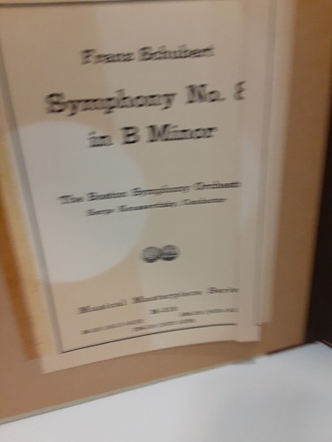 A Victor Musical Masterpiece Schubert Symphony No. 8 In B Minor 78rpm Set - Picture 5 of 11