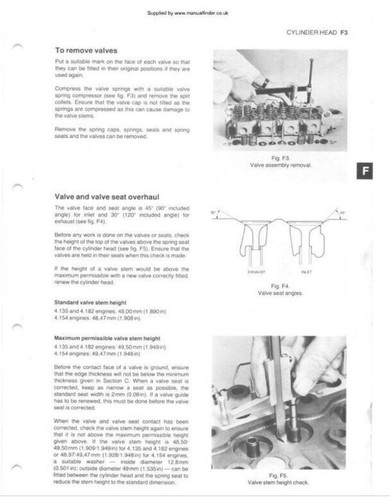 PERKINS 200 series Engine Workshop Manual Delivered Today - Picture 3 of 4