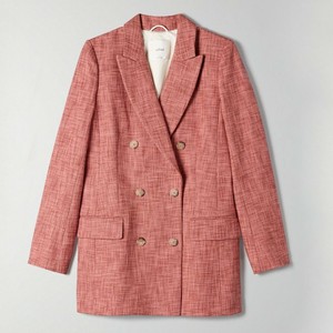 aritzia pink blazer