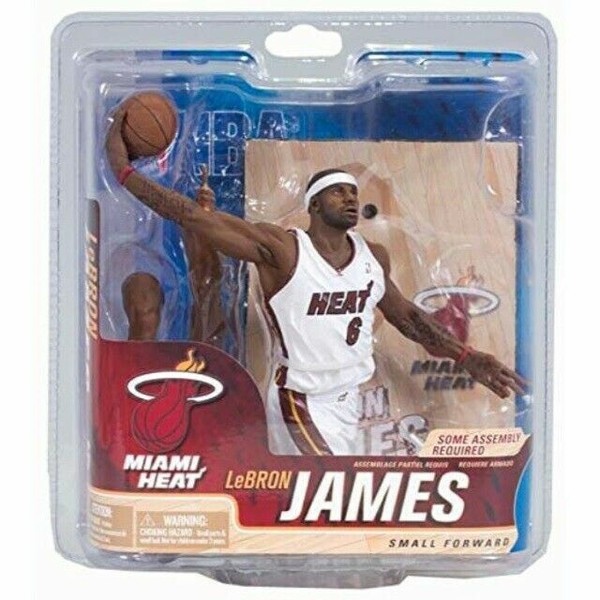 Series 21 Lebron James Miami Heat McFarlane Toys MOC for sale online | eBay