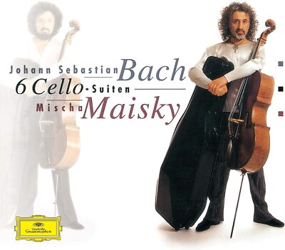 New CD Mischa Maisky Cello Bach 6 Cello Suites from Japan