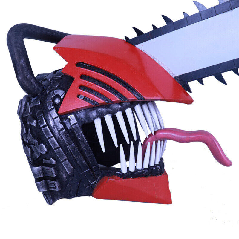 Anime Chainsaw Man cosplay prop Denji Helmet Chainsaw Helmet