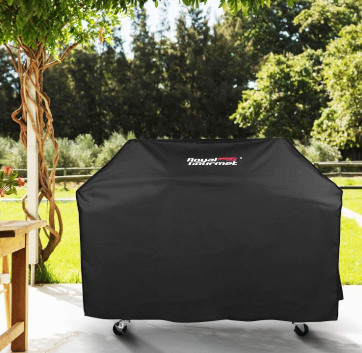 Royal Gourmet CR6412 64-Inch Grill Cover, Durable Water-Resistant Black