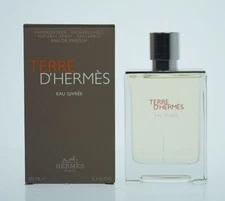 Terre D'Hermes Eau Givree for Men Eau de Parfum Refillable Spray 3.3 oz