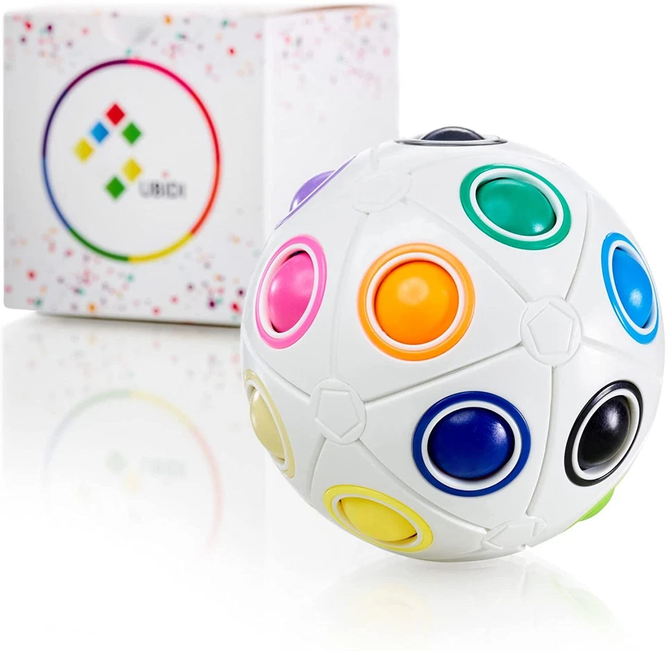 CUBIDI® Regenbogenball 3D Puzzle - Knobelspiel für Kinder & Erwachsene - Bild 3 von 4