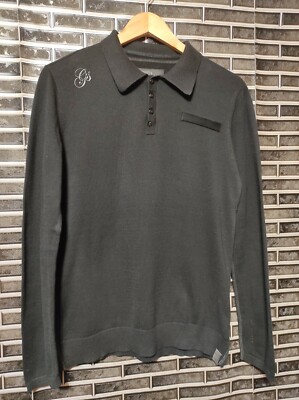 G-STAR RAW Mens Sweater Hoodie Polo Long Sleeves