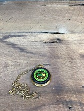 FRANKLIN MINT JOHN DEERE MODEL"B" TRACTOR COLLECTOR POCKET WATCH