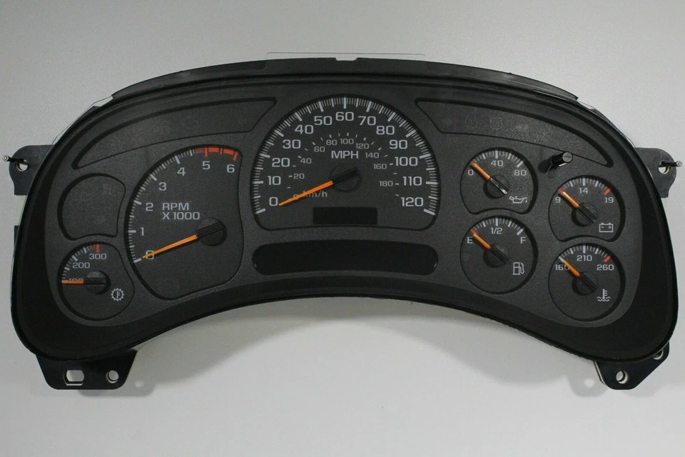 03-04 2003-2004 Chevrolet Silverado 8.1 2500 3500 grupo de gasolina azul Leds Foto 2 de 2