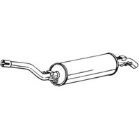 Bosal EndschalldäMpfer SchalldäMpfer FüR Mercedes-Benz Saloon Coupe 278-013