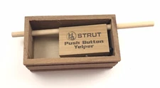 H S Strut Push Button Yelper Wild Turkey Box Game Call Fingertip Control 11098-Q