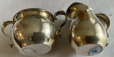 Vintage Reed & Barton 965 Silverplate Creamer and Sugar Bowl Set