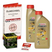 Honda ADV 350 (NF13) 22-23, Castrol 10W40 ÖL + Hiflo Racing ÖLfilter, MotoröL