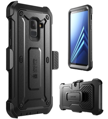 Hülle SUPCASE UNICORN BEETLE PRO für SAMSUNG GALAXY A8 PLUS 2018 - SCHWARZ