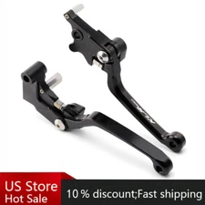 Pivot Brake Clutch Levers Control Lever For KAWASAKI KLR 650 KLR650 2008-2024