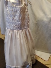 preowned girls dress white or ivory size 4 church wedding formal dress choose 1