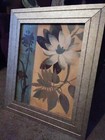 Large Framed Wall Picture * Floral Themed Painting Signed by Silvia Vassileva — photo 3