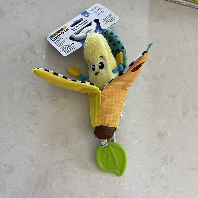 LAMAZE Bea The Banana, Clip on Pram and Pushchair Newborn Baby Toy