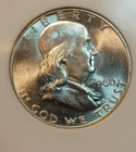 1960 P Franklin Half Dollar 50C NGC MS64 JBTr21
