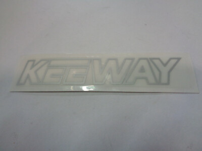 Aufkleber ''KEEWAY'' li+re Keeway Fact -City
