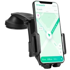 Universal 360  Adjustable Phone Mount Car Cup Holder Stand Cradle For Cell Phone