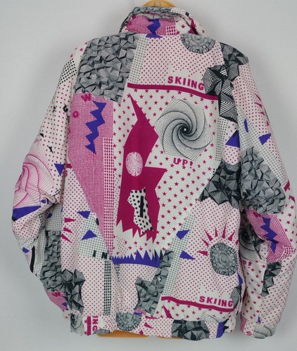 VINTAGE ETIREL SKI STYLE SNOWBOARD JACKE DAMEN XS PUFFER MANTEL WINDBREAKER WINTER - Bild 6 von 12