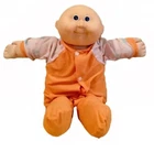 Vintage Bald Blue Eyed Cabbge Patch Kids Boy Doll 16” inch
