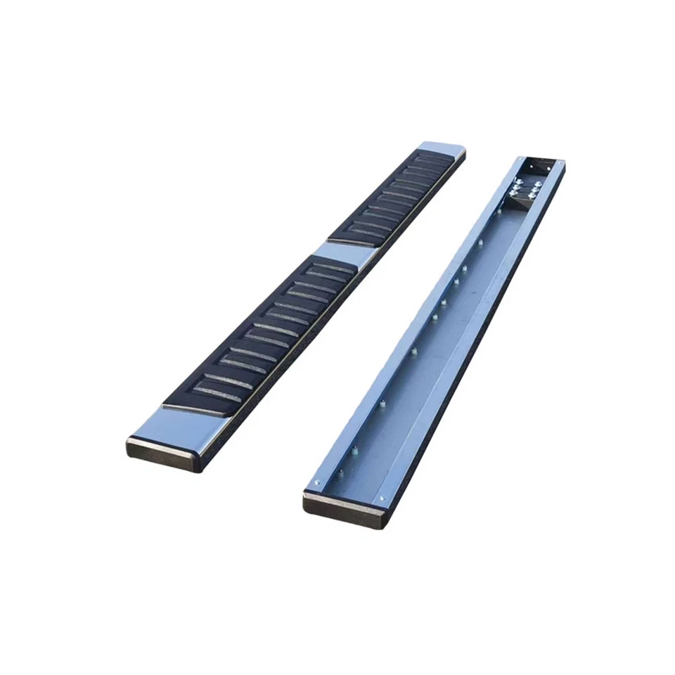 Barras Nerf de pedal peldaños laterales para GMC Sierra 2500HD 2007-2022 Foto 4 de 4