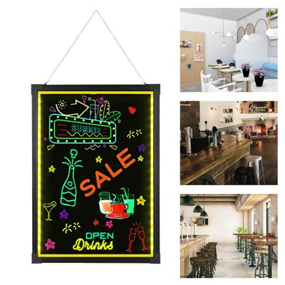 LED Schreibtafel Geschäften Bars DIY Plakate Tafeln Writing Board Message Board