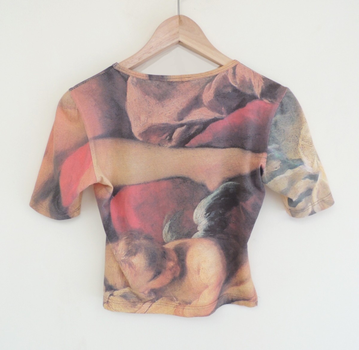 VIVIENNE WESTWOOD 1993 GRAND HOTEL Hercules Kiss crop T shirts