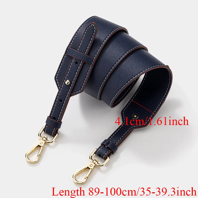  Replacement Leather Purse Strap Adjustable for Crossbody Shoulder  Handbags Bag with Gold Buckles (Strap 100cm) : Clothing, Shoes & Jewelry