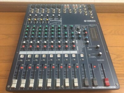 Yamaha MG124C アナログミキサー 12チャンネル Yamaha MG124C 12-Channel Stereo Mixer for sale online | eBay