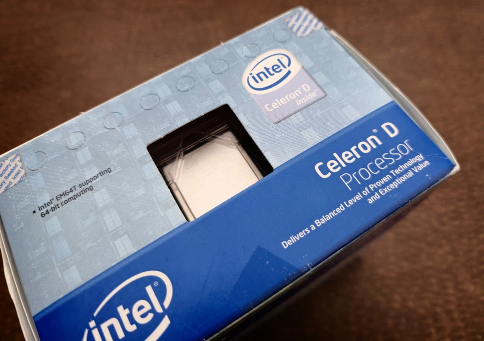 New Intel Celeron D Processor 356 3.33Ghz 533 Mhz FSB 512 KB L2 Cache - Image 2 of 4