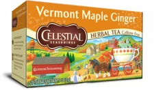 Celestial Seasonings Vermont Maple Ginger Herbal Tea - 20 tea bags