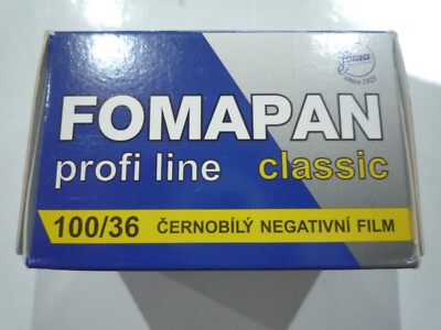 Fomapan Classic 100 35mm Camera Film - Black and White  Exp 2017